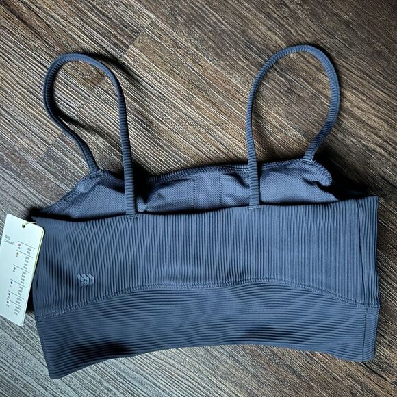 Women's Light Support Soft Ribbed Bra - All in Motion™ Small S Dark Blue NWT - Picture 4 of 10